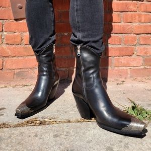 Free people Western boots Brayden size Us10/ like new